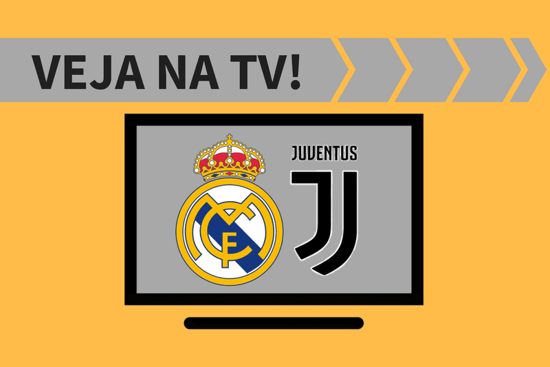 Juventus x Real Madrid AO VIVO: saiba como assistir ao vivo a transmissão do jogo na TV