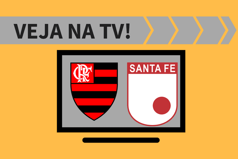 Flamengo x Santa Fe ao vivo: jogo terá transmissão na TV aberta e fechada
