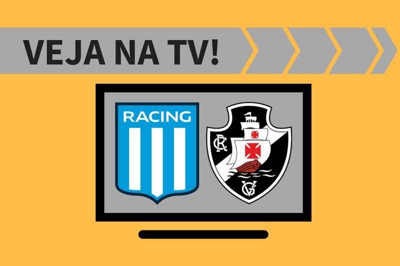 Racing x Vasco AO VIVO: saiba como assistir ao jogo na TV