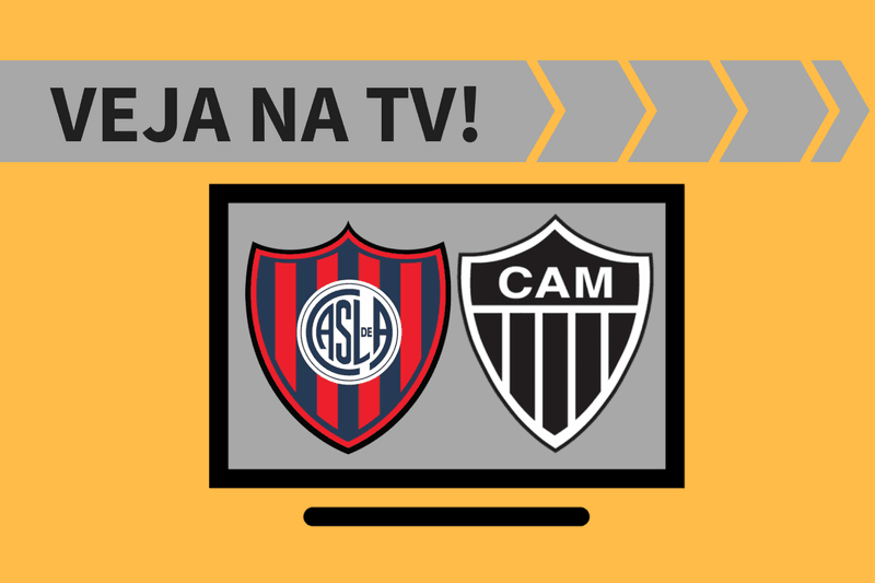 San Lorenzo x Atlético-MG saiba como ver ao vivo a transmissão TV: Copa Sul-Americana.