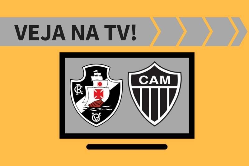 Vasco x Atlético-MG ao vivo: saiba como assistir ao jogo na TV