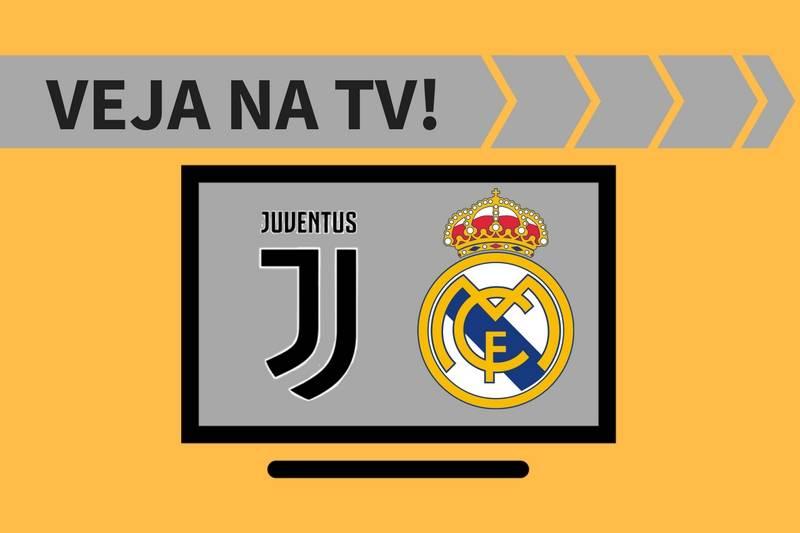 Juventus x Real Madrid AO VIVO: saiba como assistir ao jogo na TV
