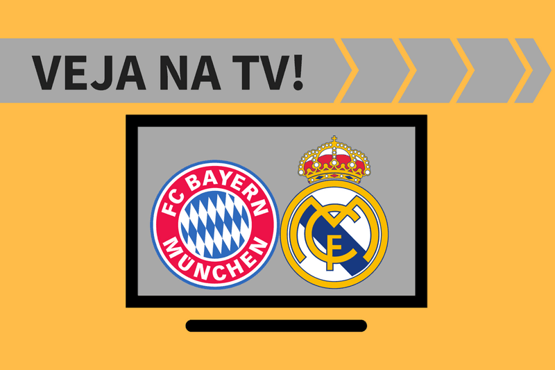 Bayern x Real ao vivo: jogo terá transmissão na TV aberta e fechada - confira onde ver a transmissão ao vivo.