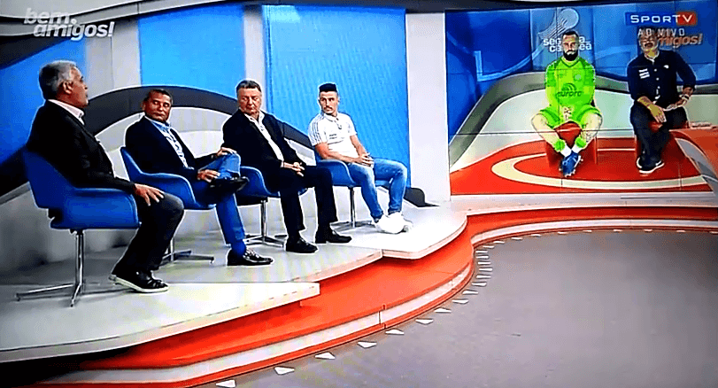 Repórter Mauro Naves, da Globo, pede desculpas após "rebaixar" o Paraná em programa Bem, Amigos, de Galvão Buenp.