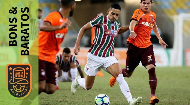 Gilberto é opção boa e barata para a 7ª rodada do Cartola FC 2018. (Foto: Lucas Mercon/Fluminense)