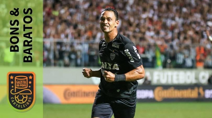O atacante Ricardo Oliveira, do Atlético-MG, é uma opção boa e barata para a 12ª rodada do Cartola FC 2018. (Foto: Bruno Cantini/Atlético-MG)