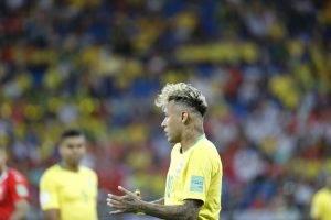 Neymar em ação durante Brasil x Suíça na Copa do Mundo 2018. Foto: Jonathan Campos/Gazeta do Povo
