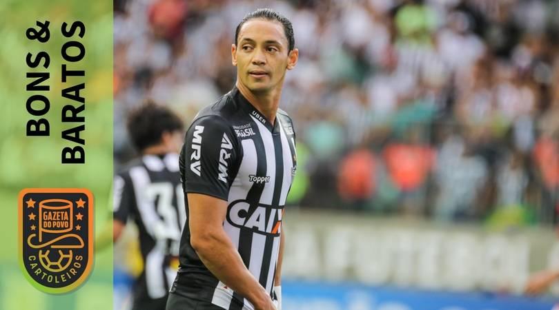 Ricardo Oliveira é uma aposta boa e barata para a rodada 15 do Brasileirão no Cartola FC 2018. Foto: Bruno Cantini/Atlético-MG