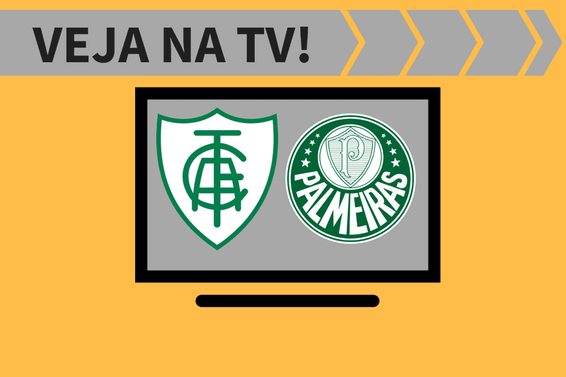 América-MG x Palmeiras ao vivo: onde ver a transmissão do jogo válido pela 17ª rodada do Brasileirão 2018 na TV.  