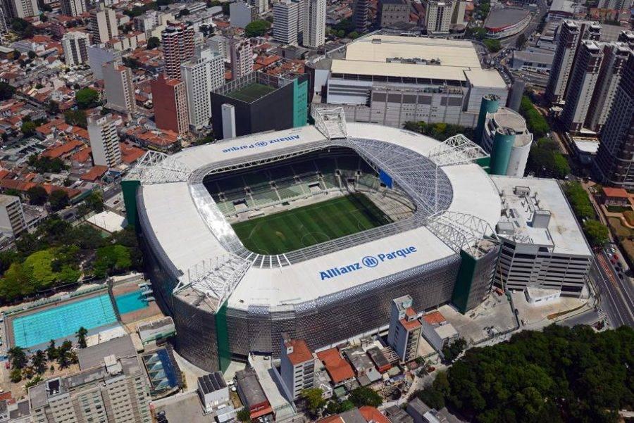 Allianz Parque, casa do Palmeiras, estádio que comanda o ranking de arrecadação no Brasileirão.