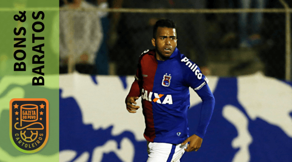 Júnior, do Paraná Clube, é ótima opção no time de bons e baratos para a 23ª rodada do Cartola FC 2018. (Foto: Albari Rosa/Gazeta do Povo)