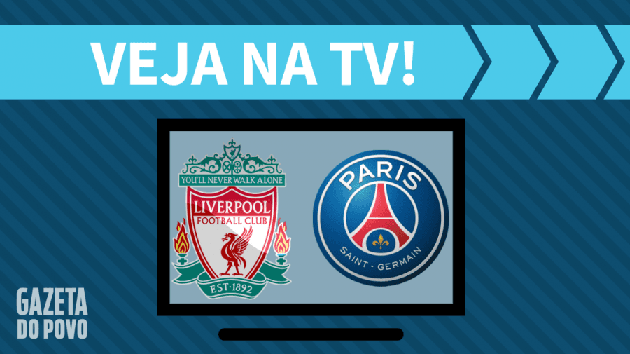 Liverpool x PSG ao vivo: jogo terá transmissão no canal TNT, espólio do Esporte Interativo.