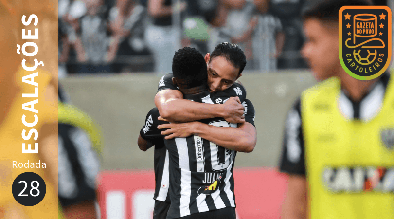 Ricardo Oliveira e Cazares, do Atlético-MG, são desfalques na 28ª rodada do Cartola FC 2018. Foto: Bruno Cantini/Atlético.