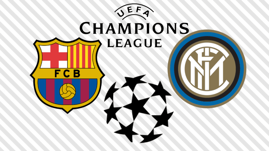 Barcelona x Inter de Milão, confronto válido pela terceira rodada do Grupo B da Liga dos Campeões (Champions League)