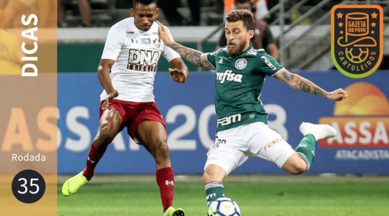 Lucas Lima, do Palmeiras, é uma das melhores apostas para o Cartola FC 2018 na rodada 35 do Brasileirão. (Foto: Sociedade Esportiva Palmeiras).