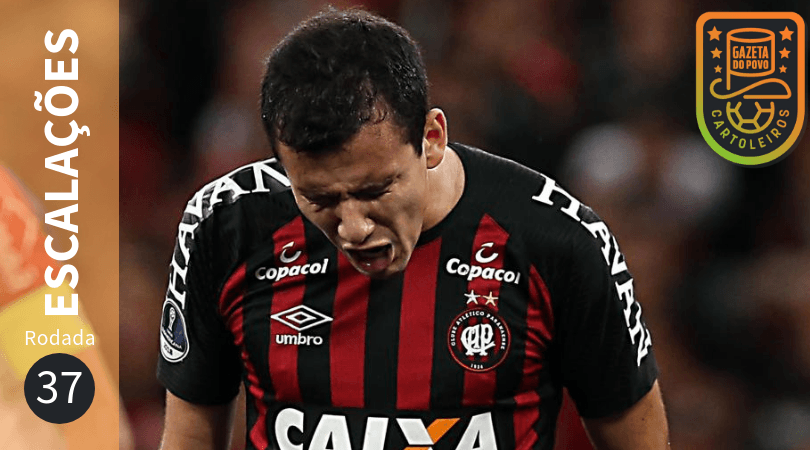 Pablo, do Atlético-PR é desfalque na 37ª rodada do Cartola FC 2018. (Foto: Albari Rosa/Gazeta do Povo).