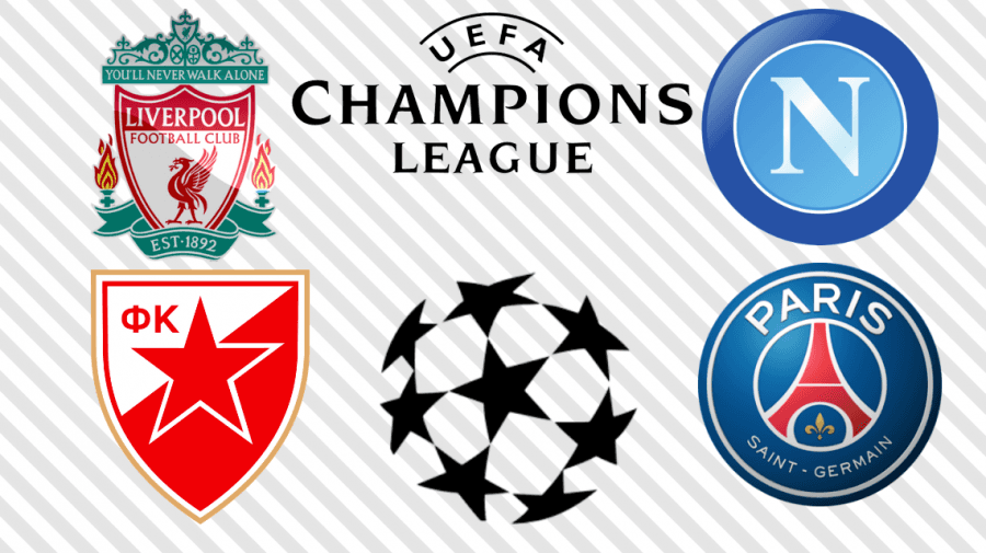 Estrela Vermelha, Paris-Saint Germain, Liverpool e Napoli brigam por duas vagas nas oitavas da Liga dos Campeões.