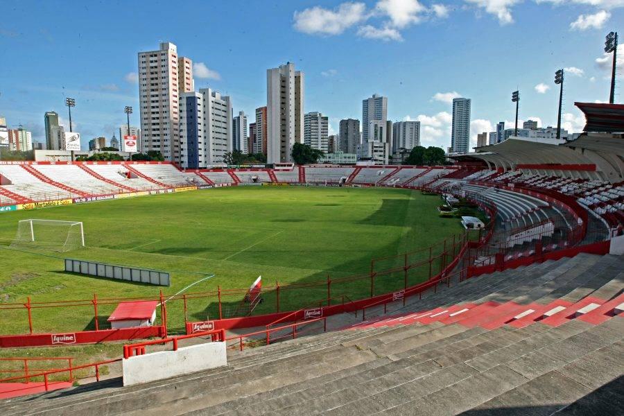 Foto de 2018 do Estádio dos Aflitos. Albari Rosa/Gazeta do Povo