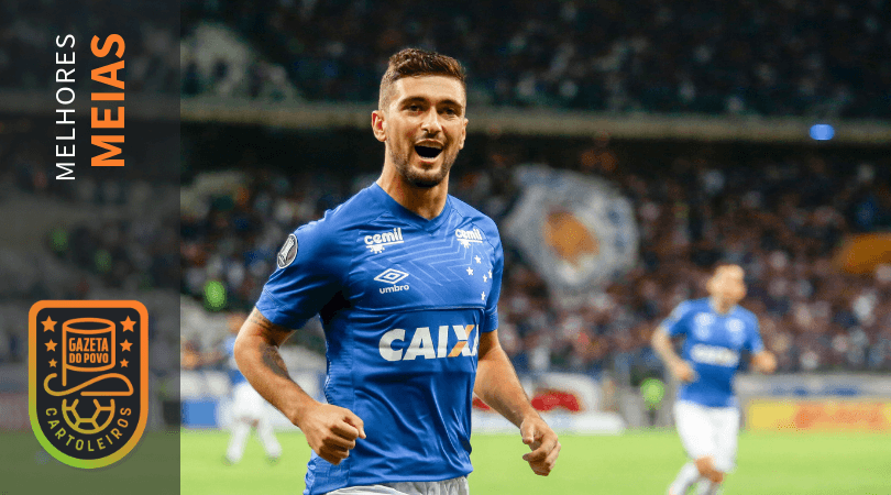 Arrascaeta, do Cruzeiro, foi o melhor meia do Cartola FC 2018. Foto: Vinnicius Silva/Cruzeiro.