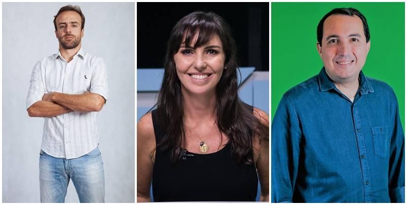 Glenda, Roger e Cereto são novidades em grade do SporTV para 2019.
