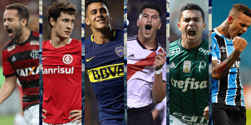 Jogadores mais valorizados da Libertadores 2019