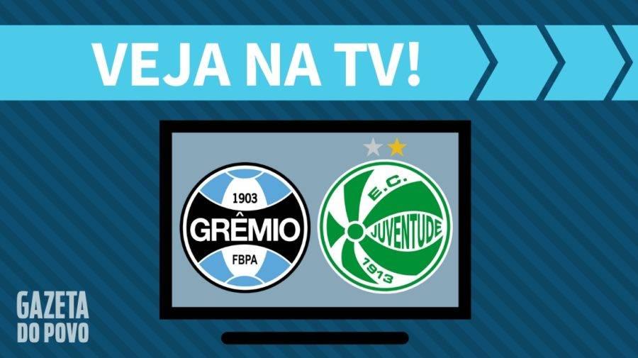 Grêmio x Juventude AO VIVO: saiba como assistir ao jogo na TV