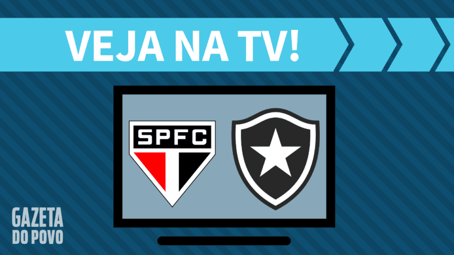 São Paulo x Botafogo: veja na tv
