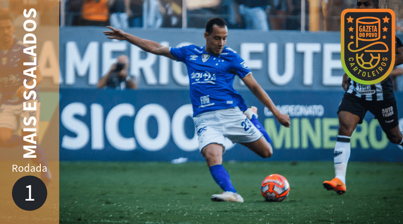 Rodriguinho, meia do Cruzeiro, é destaque entre os jogadores mais escalados na 1ª rodada do Cartola FC. Foto: Vinnicius Silva/Cruzeiro