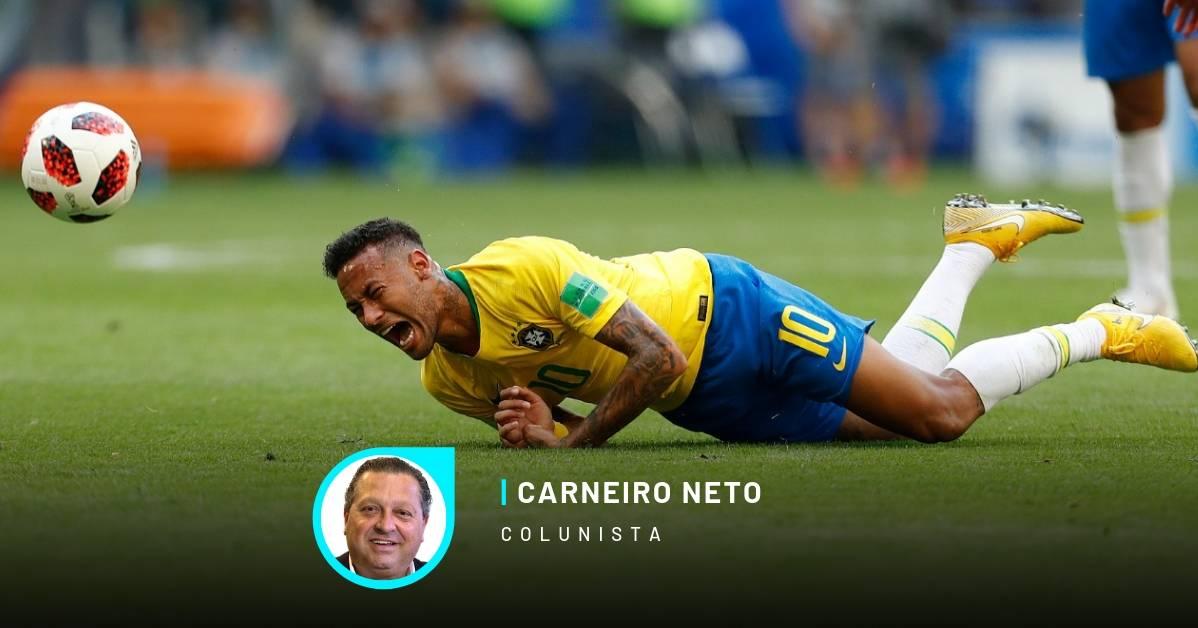 Neymar na Copa do Mundo de 2018, na Rússia. Foto: Jonathan Campos/Gazeta do Povo