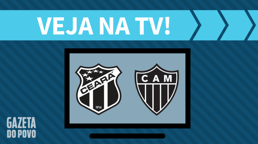 Ceará x Atlético-MG: veja na tv