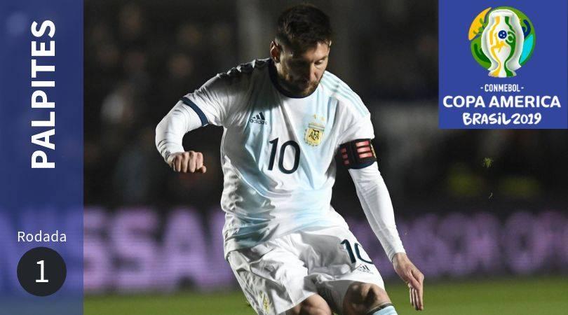 Argentina, de Messi, enfrenta a Colômbia na 1ª rodada da Copa América 2019.