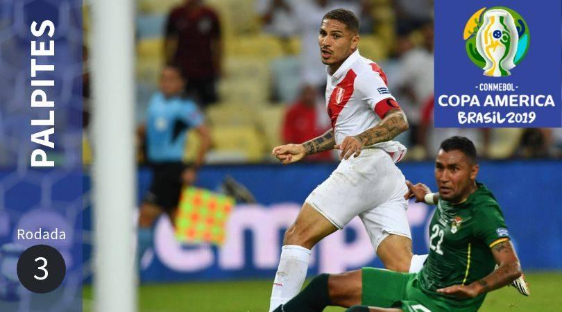 Brasil enfrenta o Peru, de Paolo Guerrero, na  3ª rodada da Copa América 2019.