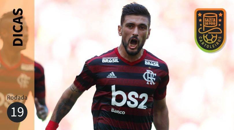 Arrascaeta, do Flamengo, é grande opção na 19ª rodada do Cartola FC 2019.
