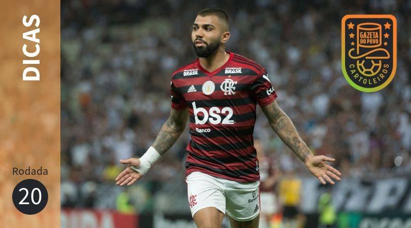 Gabigol, do Flamengo, é uma das melhores opções de escalação na 20ª rodada do Cartola FC 2019.