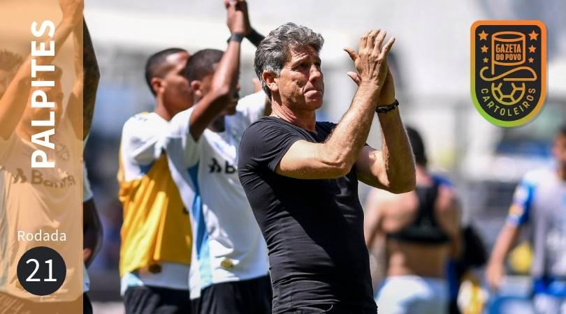 Grêmio recebe o Avaí na 21ª rodada do Brasileirão.