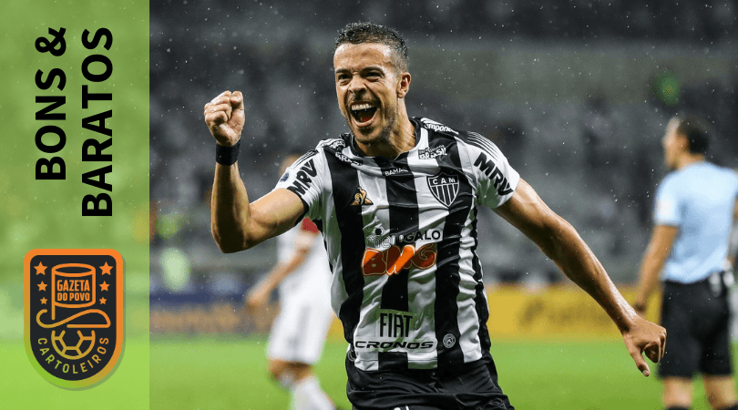Di Santo, do Atlético-MG, é opção de jogador bom e barato da 22ª rodada do Cartola FC 2019.