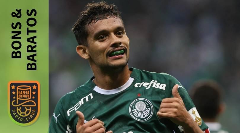 Gustavo Scarpa, do Palmeiras, é opção de jogador bom e barato na 26ª rodada do Cartola FC 2019.