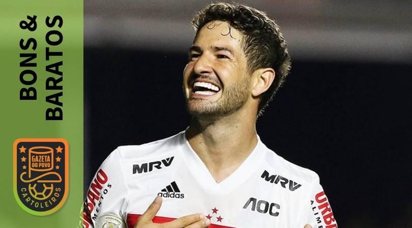Alexandre Pato, do São Paulo, é opção de jogador bom e barato na 27ª rodada do Cartola FC 2019.