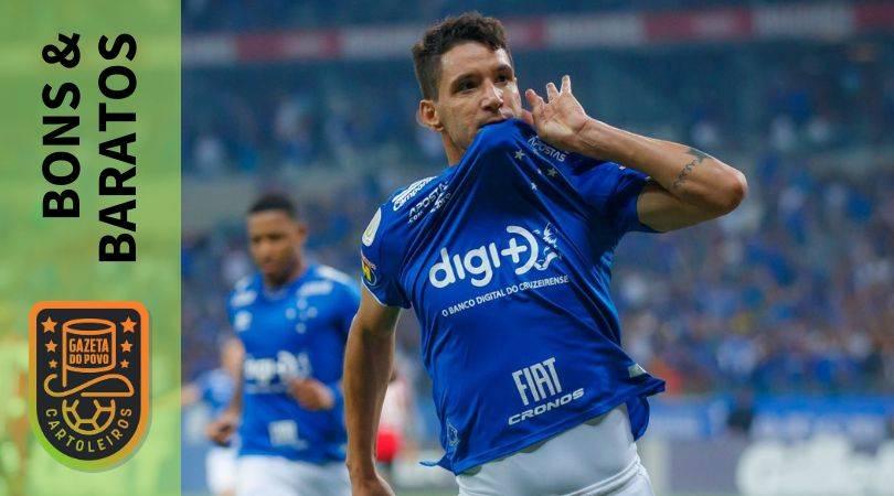 Thiago Neves, do Cruzeiro, é opção de jogador bom e barato na 28ª rodada do Cartola FC 2019.