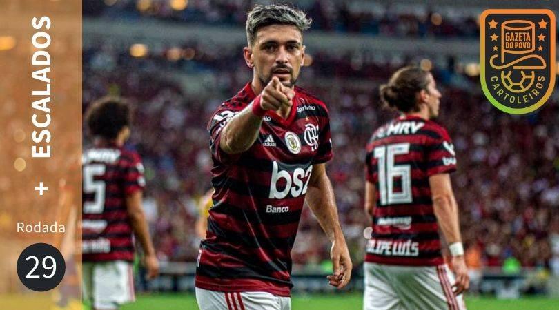 Arrascaeta, do Flamengo, está entre os jogadores mais escalados da 29ª rodada do Cartola FC 2019.