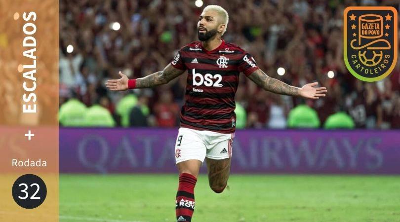 Gabriel, do Flamengo, está entre os jogadores mais escalados da 32ª rodada do Cartola FC 2019.