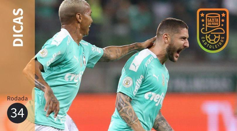 Zé Rafael, do Palmeiras, é uma das melhores opções de escalação na 34ª rodada do Cartola FC 2019.