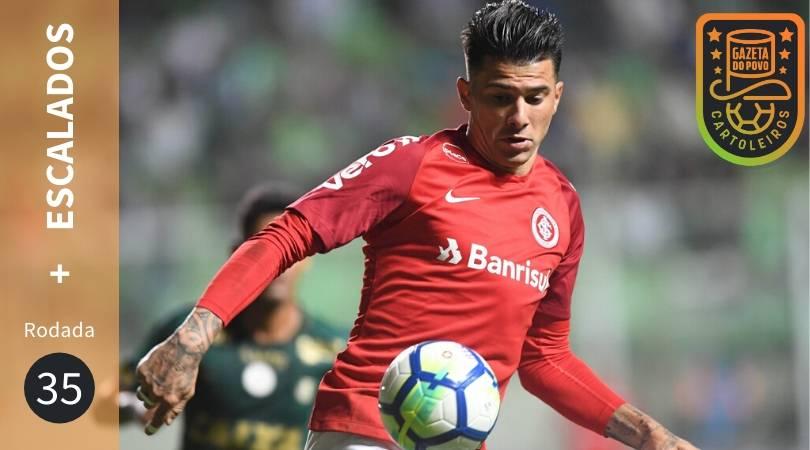 Victor Cuesta, do Internacional, está entre os jogadores mais escalados da 35ª rodada do Cartola FC 2019.
