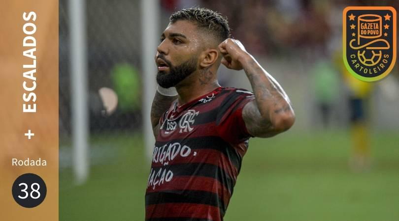 Gabriel, do Flamengo, está entre os jogadores mais escalados da 38ª rodada do Cartola FC 2019.