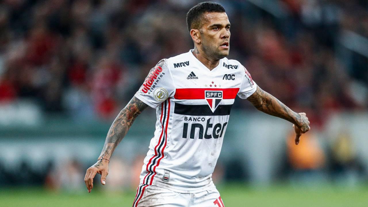 Daniel Alves foi uma das principais contratações do futebol brasileiro em 2019. Foto: André Rodrigues/Gazeta do Povo
