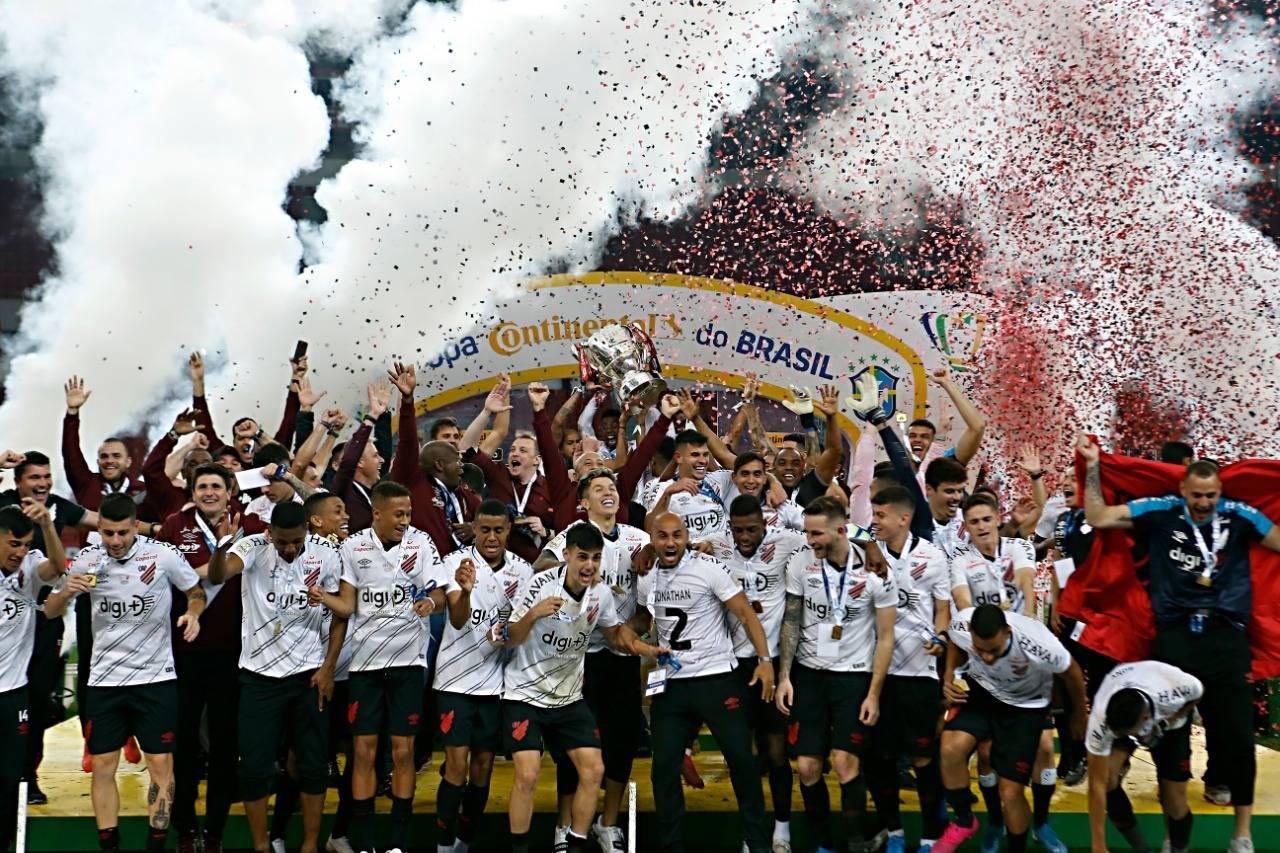 Premiação do título da Copa do Brasil em 2019 colaborou nas arrecadações do Athletico