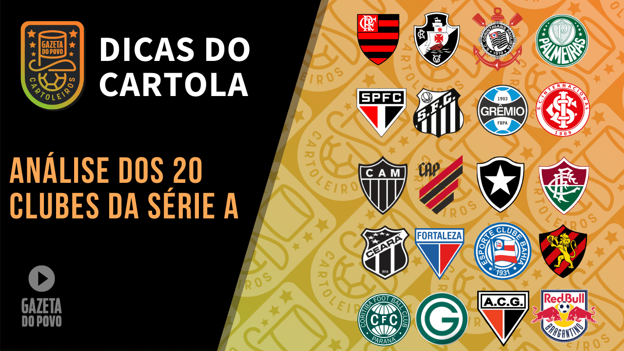 Análise dos clubes da Série A para o Cartola FC 2020.