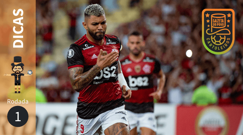 Gabigol, do Flamengo, é uma das melhores dicas de escalação na 1ª rodada do Cartola FC 2020.
