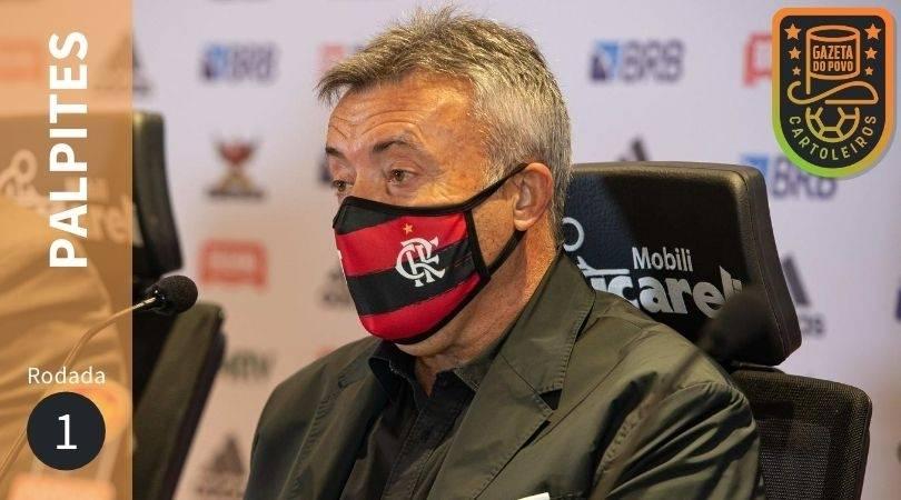 O técnico do Flamengo, Domènec Torrent é uma das novidades nessa primeira rodada de Brasileirão 2020