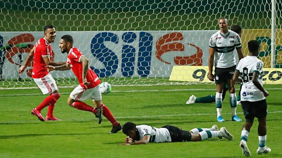 Guerrero fez o gol da vitória do Internacional sobre o Coritiba